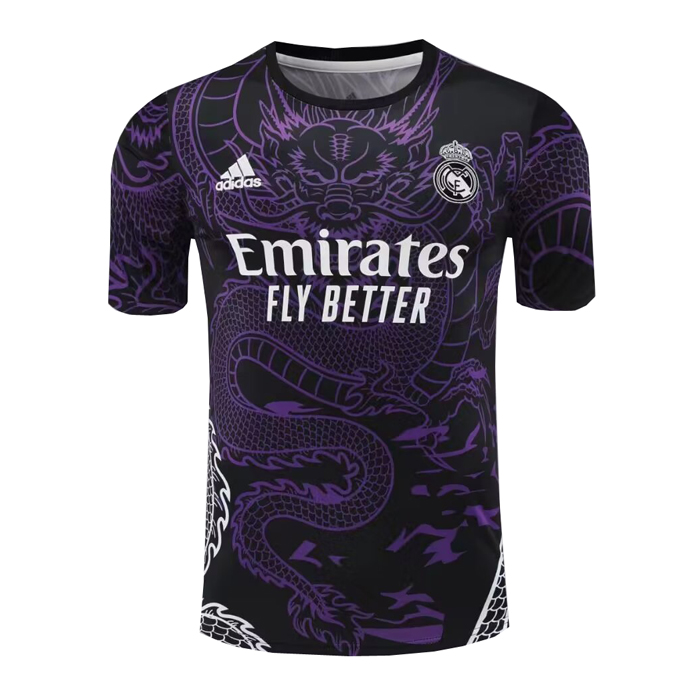 Camiseta de Entrenamiento Real Madrid Dragon 24-25 Purpura